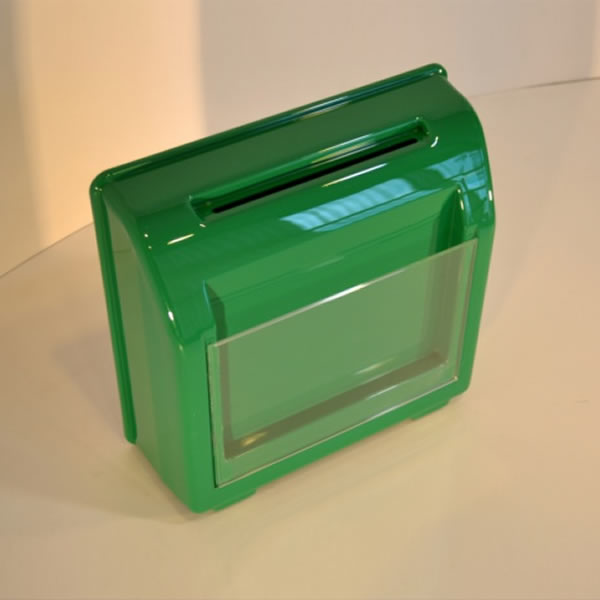 Suggestion Box in Green | Wall Mounted/Freestanding